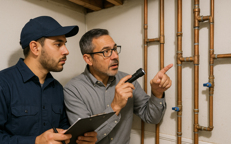 water line inspection